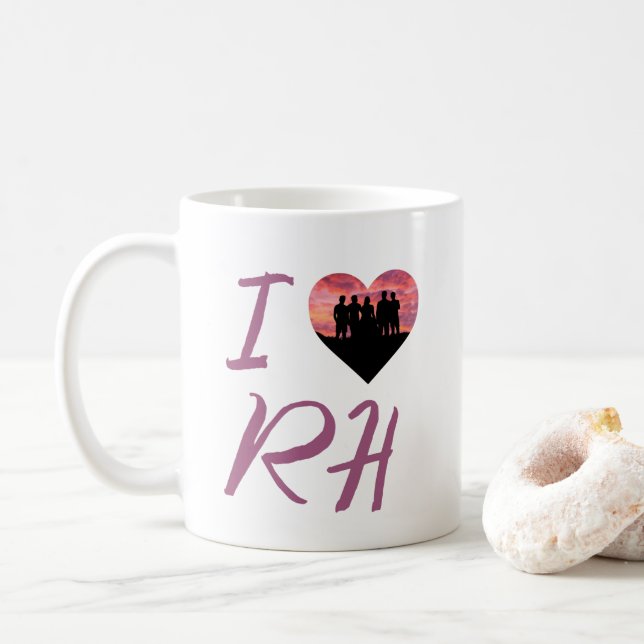 Taza De Café Me encanta RH Mug (Con donut)