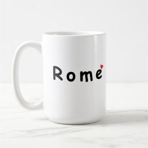 Taza De Café Me encanta Roma