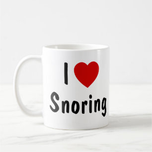Taza De Café Me encanta roncar