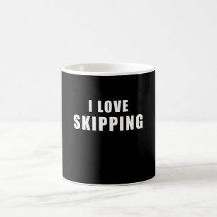 Taza De Café Me encanta Saltar - Regalo de cuerda