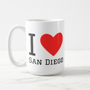 Taza De Café Me encanta San Diego 