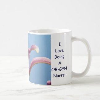 Taza De Café Me encanta ser enfermera obstetra y ginecóloga. Ta