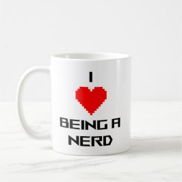 Taza De Café Me encanta ser una nerd