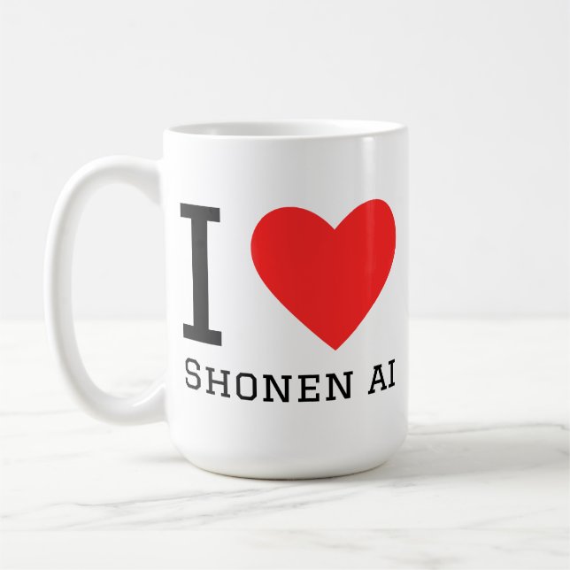 Taza De Café Me encanta shonen ai (Izquierda)
