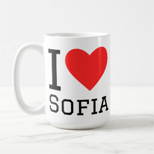 Taza De Café Me encanta Sofía 