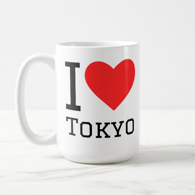 Taza De Café Me encanta Tokio  (Izquierda)