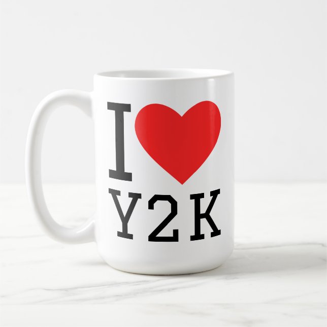 Taza De Café Me encanta y2k (Izquierda)