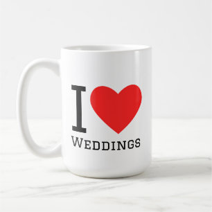 Taza De Café Me encantan las bodas