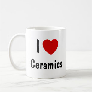 Taza De Café Me encantan las cerámicas