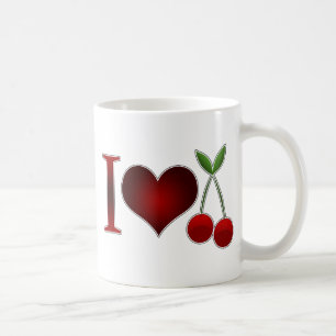Taza De Café Me encantan las cerezas