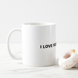 Taza De Café Me Encantan Las Cosas Resbaladizas.