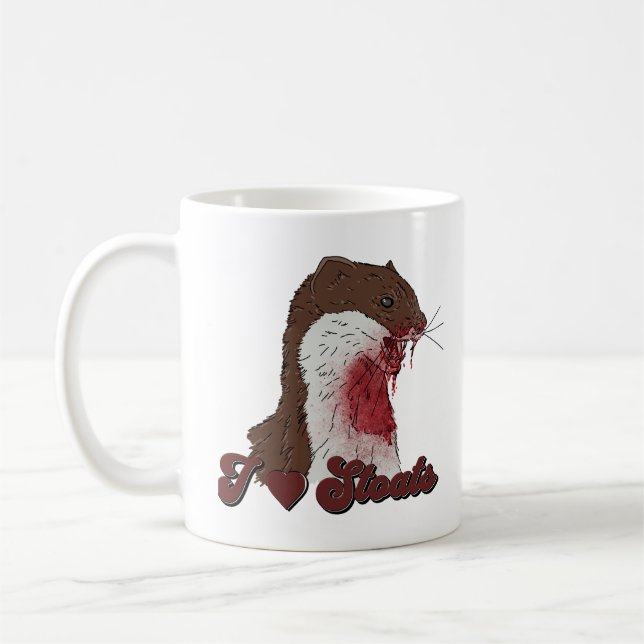 Taza De Café Me encantan las estadísticas (Izquierda)