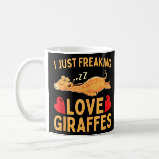 Taza De Café Me Encantan Las Girafas, Ok, Giraffe Camiseta