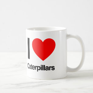 Taza De Café me encantan las orugas.