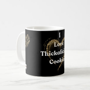Taza De Café Me encantan las pesadas cookies