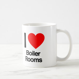 Taza De Café me encantan las salas de calderas