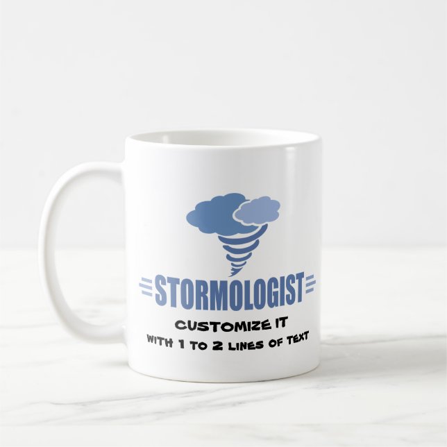 Taza De Café Me encantan las tormentas (Izquierda)
