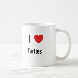 Taza De Café Me encantan las tortugas