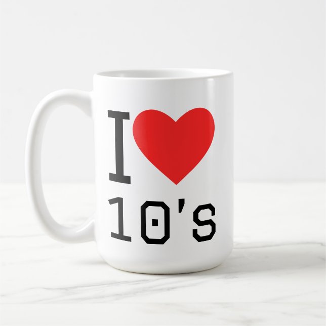 Taza De Café Me encantan los 10s (Izquierda)