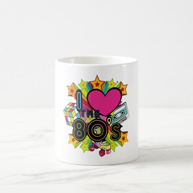 Taza De Café me encantan los 80 (Centro)