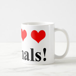 Taza De Café ¡Me encantan los animales!