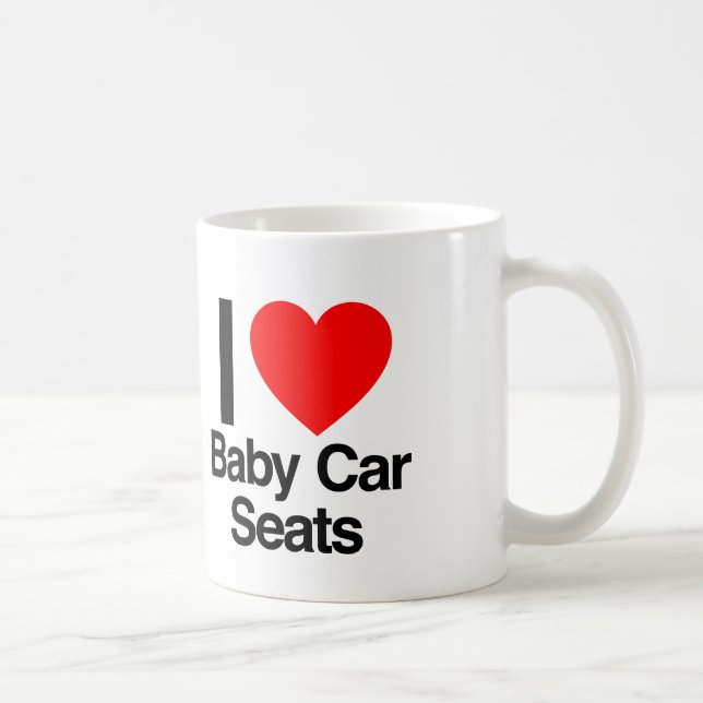 Taza De Café me encantan los asientos de bebé (Derecha)
