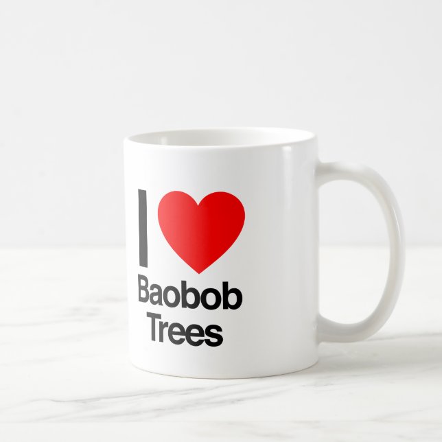 Taza De Café me encantan los baobob (Derecha)