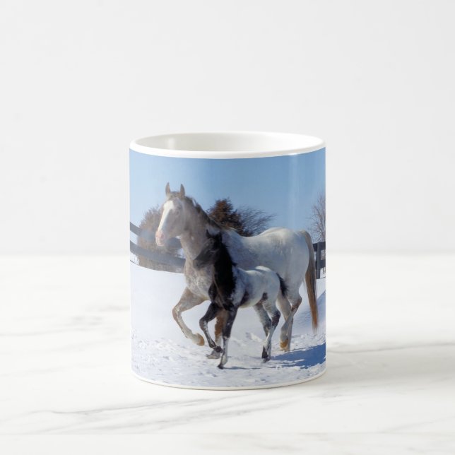 TAZA DE CAFÉ ME ENCANTAN LOS CABALLOS (Centro)