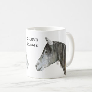 Taza De Café ME ENCANTAN LOS Caballos