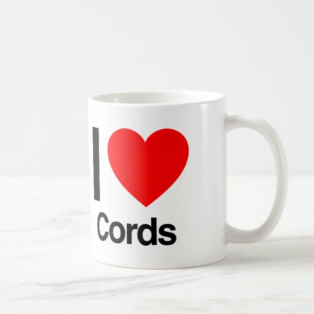 Taza De Café me encantan los cables (Derecha)
