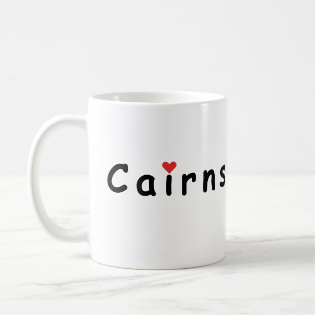 Taza De Café Me encantan los Cairns (Izquierda)
