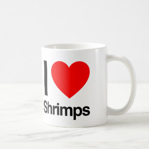 Taza De Café me encantan los camarones