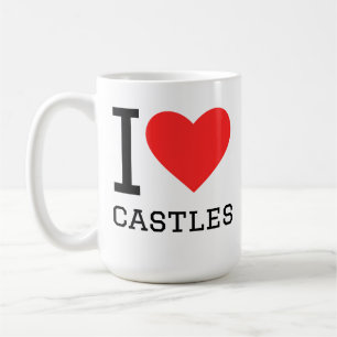 Taza De Café Me encantan los castillos