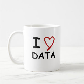 Taza De Café Me encantan los datos