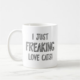 Taza De Café Me encantan los gatos