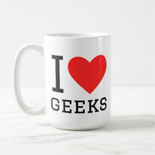 Taza De Café Me encantan los geeks
