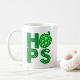 Taza De Café Me Encantan Los Hops En La Cerveza Artesanal