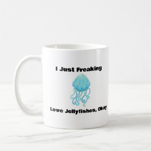 Taza De Café Me Encantan Los Jellyfishes, Vale Coffee Mug
