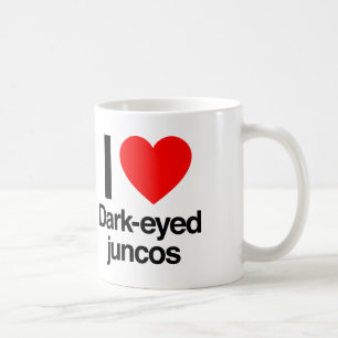 Taza De Café me encantan los juncos de ojos oscuros