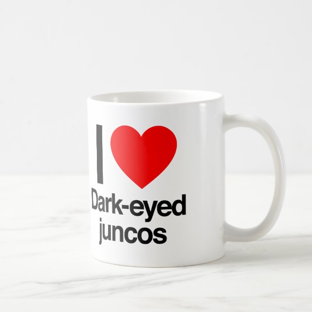 Taza De Café me encantan los juncos de ojos oscuros (Derecha)