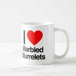 Taza De Café me encantan los murrelatos de mármol