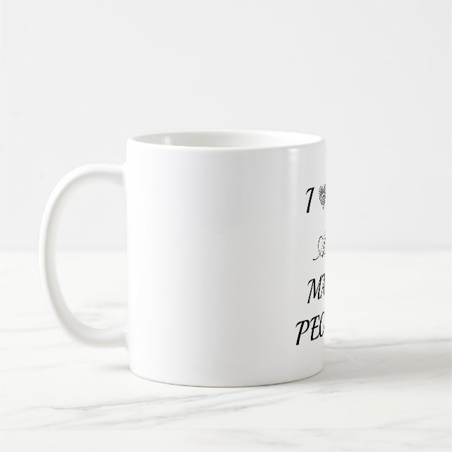 TAZA DE CAFÉ ME ENCANTAN LOS PERROS Y QUIZÁS 3 PERSONAS (Izquierda)