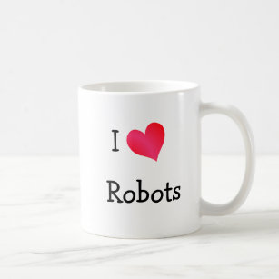 Taza De Café Me encantan los robots