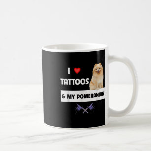 Taza De Café Me Encantan Los Tatuajes Y Mi Cuerpo De Papá Noel