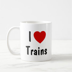 Taza De Café Me encantan los trenes