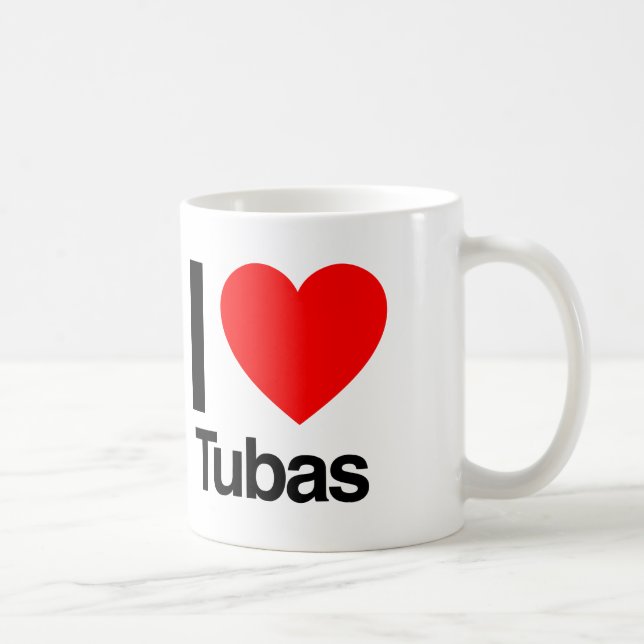 Taza De Café me encantan los tubas (Derecha)