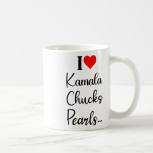 Taza De Café Me Encantan Los Zapatos De Kamala Para Las Eleccio