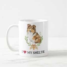 Taza De Café Me Encanto Mi Estante | Shetland Sheepdog