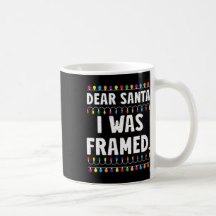 Taza De Café Me Enmarcaron Navidades Graciosos Que Coincidían C