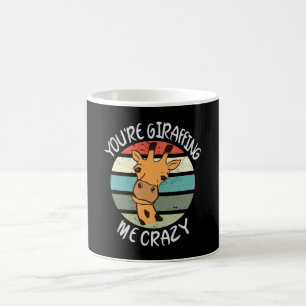 Taza De Café Me estás girafando loco